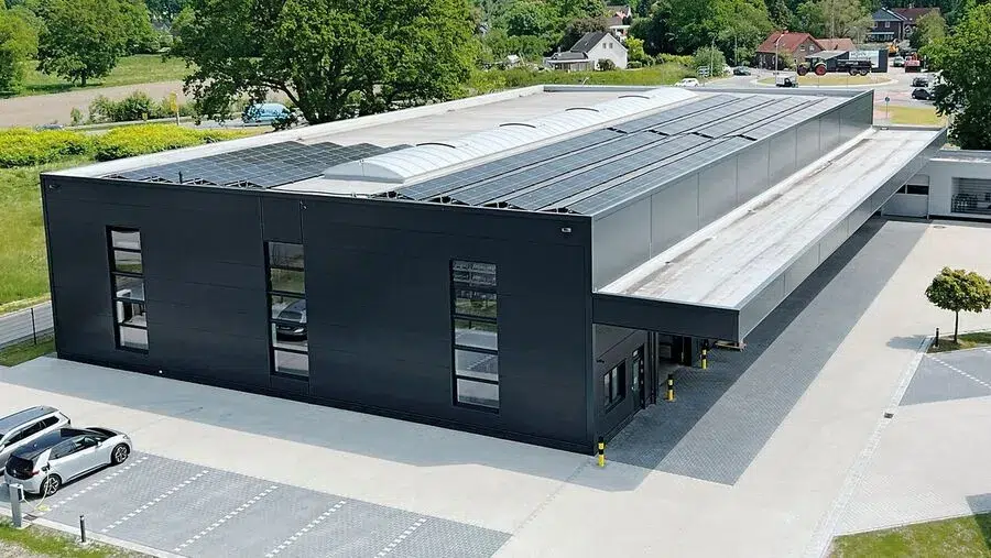 Moderne Lagerhalle - Unitron